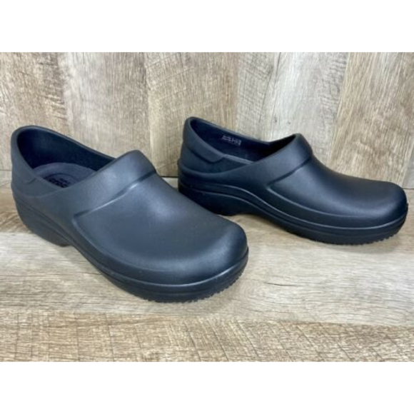 CROCS Shoes - Crocs Lock Women's 9 Slip On Clogs Triple Comfort Insoles Work Shoes Nurse VGUC